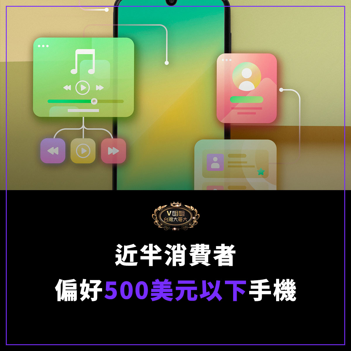 You are currently viewing 近半消費者偏好500美元以下手機，中高價位需求疲軟